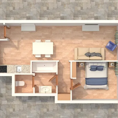 Magic Atrium Plaza Appartement